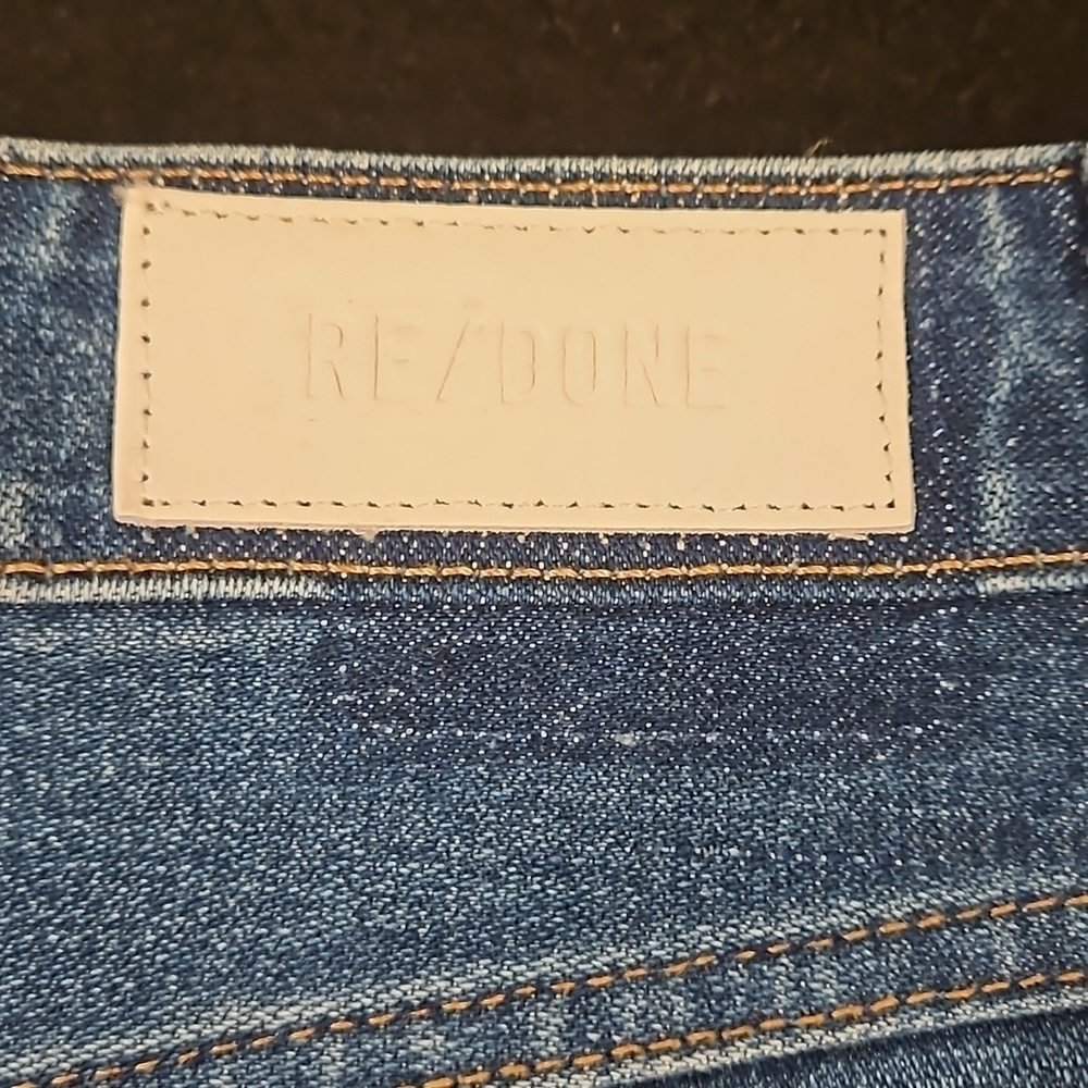💕RE/DONE💕 70s Cigarette Jeans ~ River Blue 30 NWT - Picture 11 of 16